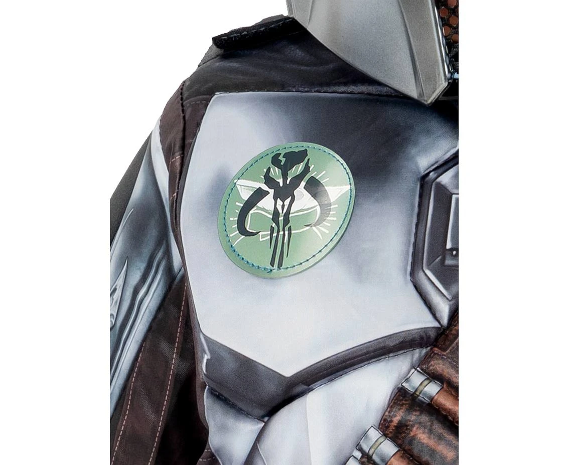 Zestaw dla dzieci Mandalorian Star Wars (kostium, peleryna, maska), rozm. 5-7 lat